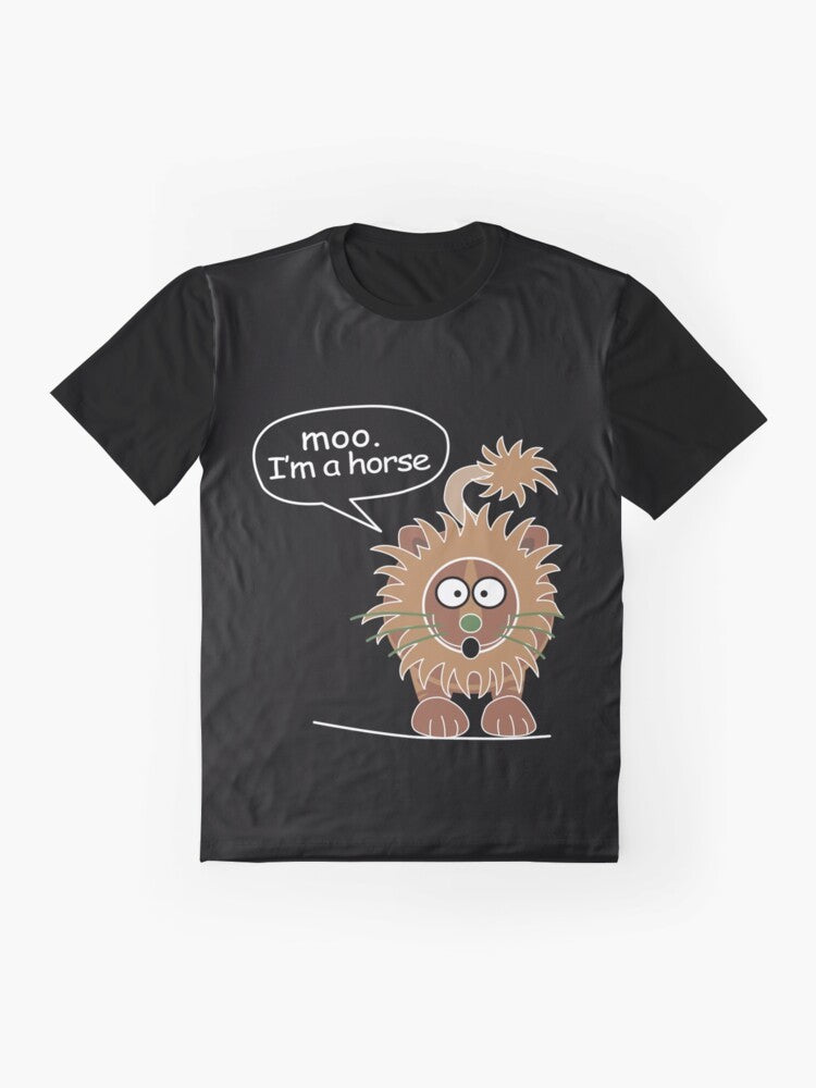 Modern Family "Moo. I'm a Horse" Graphic T-Shirt - Flat lay