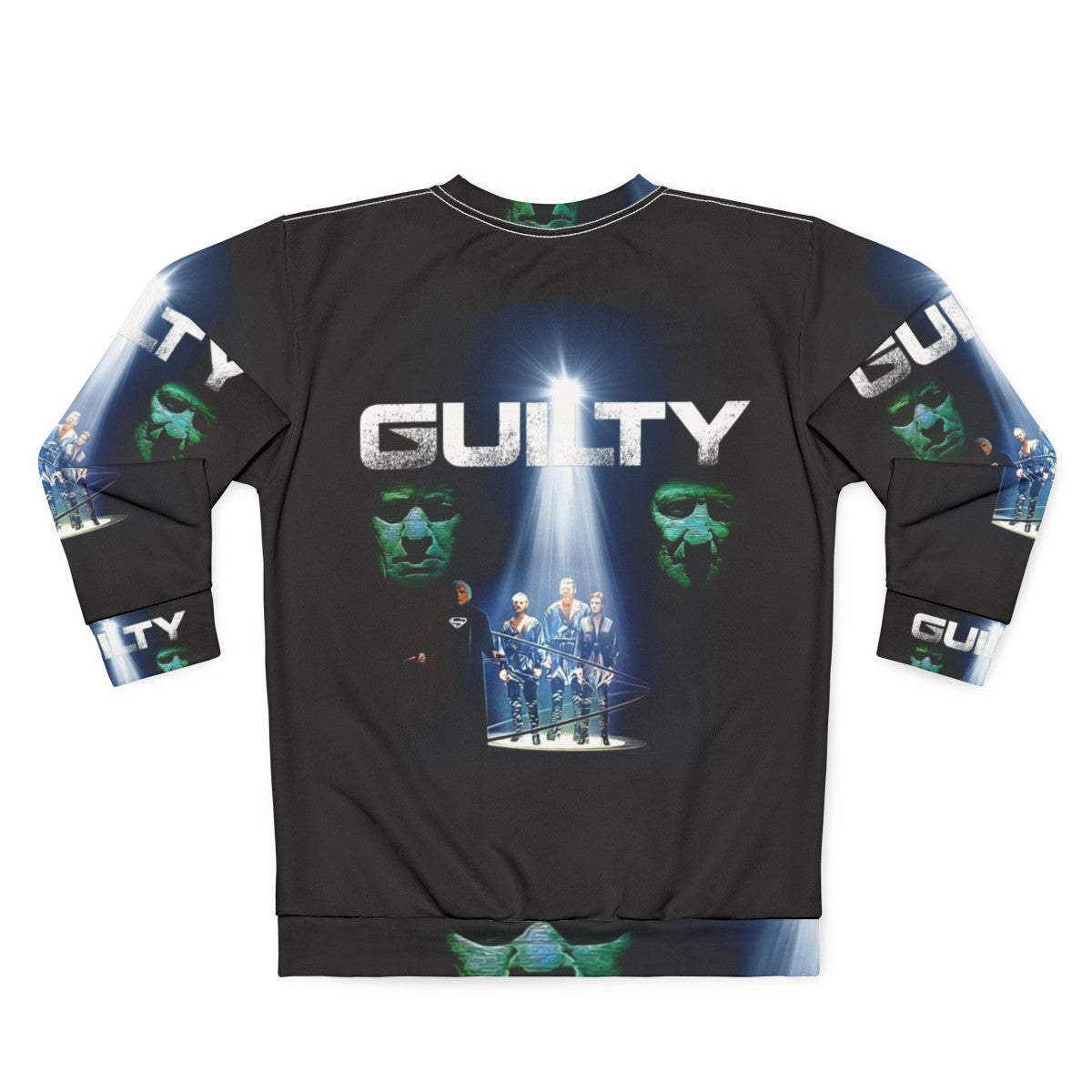 Zod Is Guilty Superhero Sweatshirt - Back