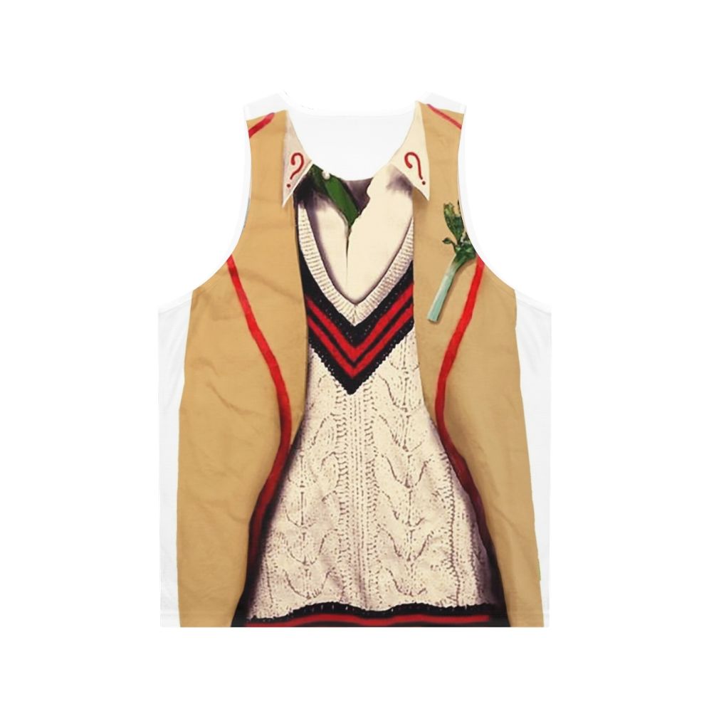 5th Doctor Unisex Tank Top - Back