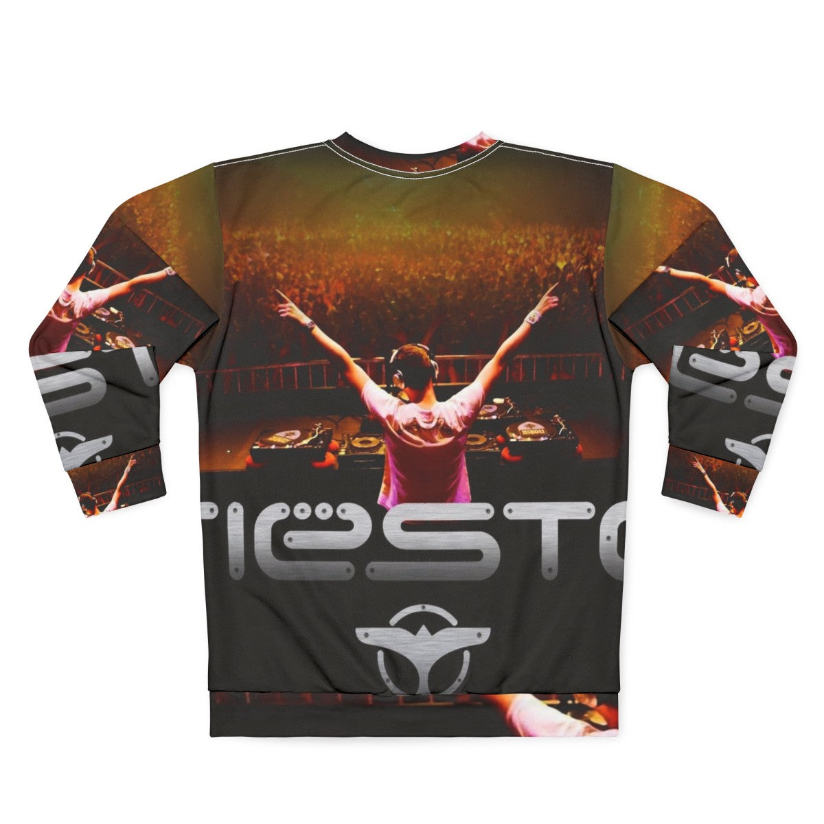 Tiesto DJ House Music Sweatshirt - Back