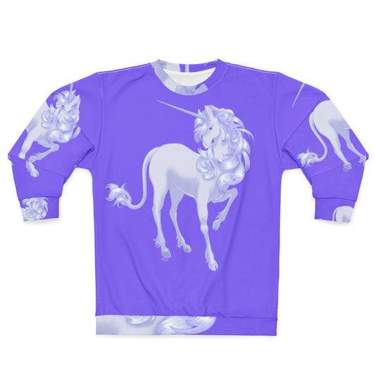 Elegant The Last Unicorn Pastel Unicorn Sweatshirt