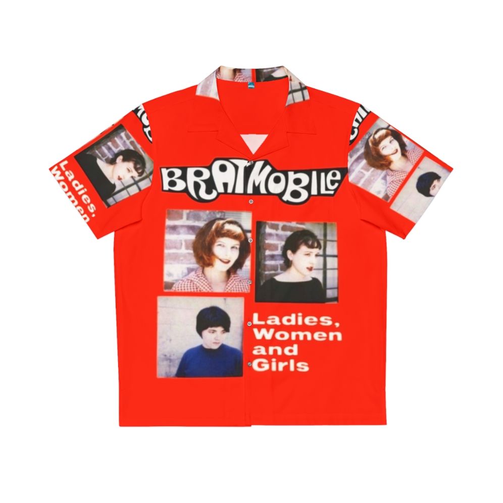 Bratmobile Riot Grrrl Hawaiian Shirt