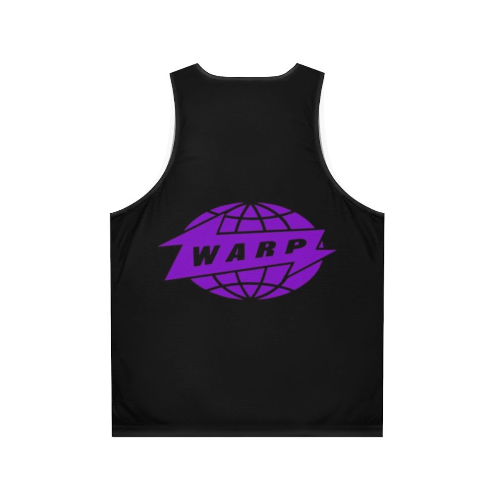 Warp Records Unisex Electronic Music Tank Top - Back