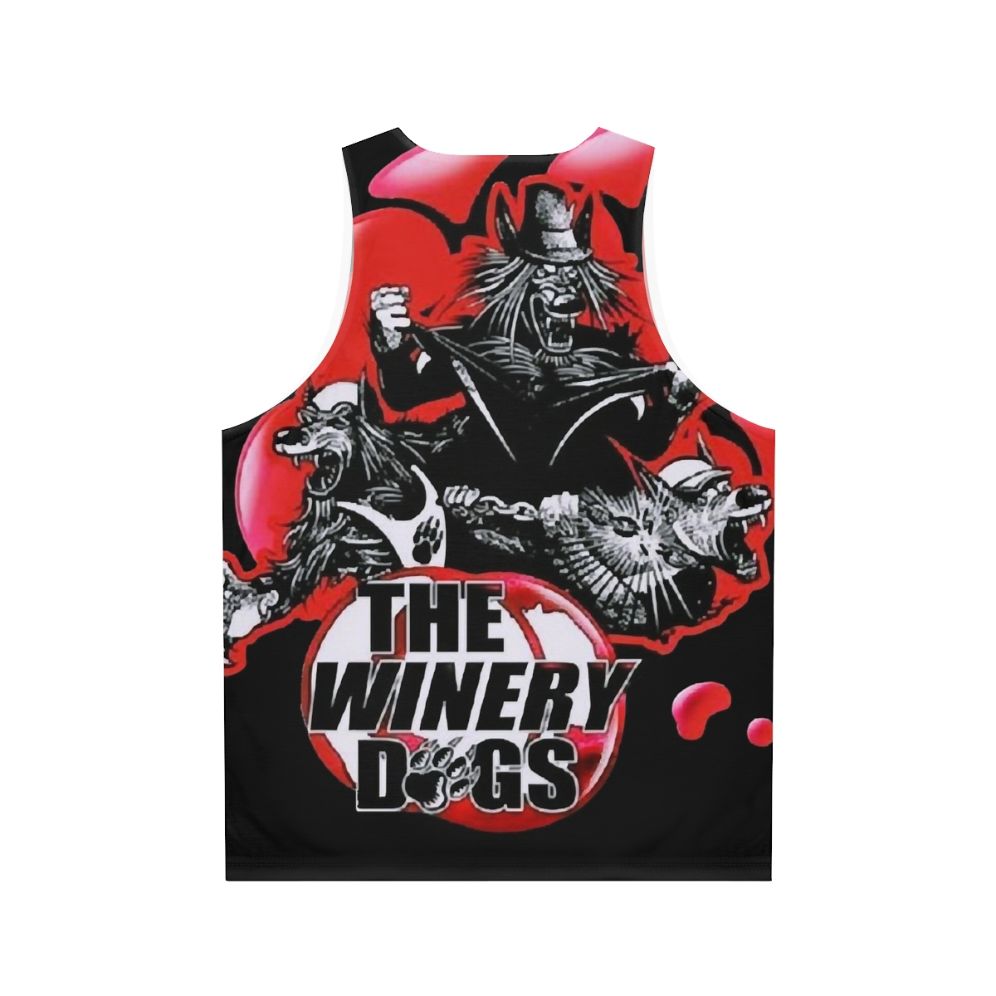 The Winery Dogs Band Classic Unisex Tank Top - Back