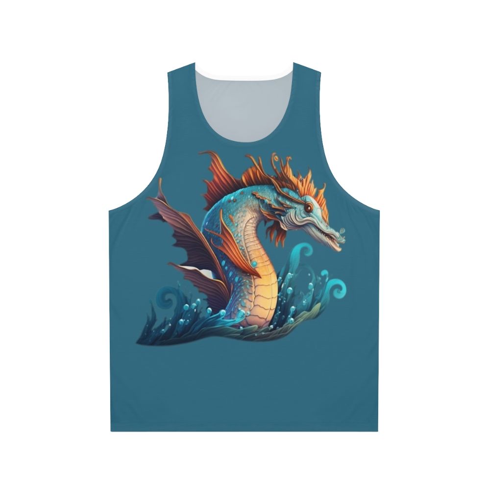 Mythical sea creatures unisex tank top