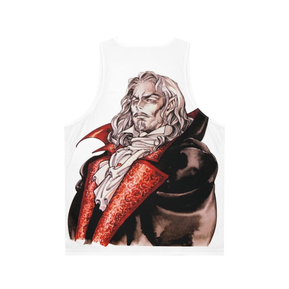 Dracula Hector Chibi Unisex Tank Top - Back