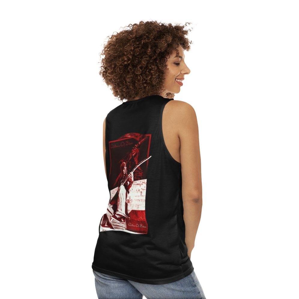 Alexi Laiho metal tribute unisex tank top - women back