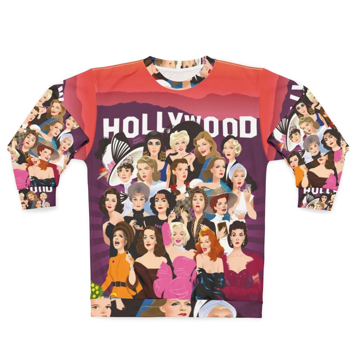 Alejandro Mogollo Hollywood-inspired sweatshirt