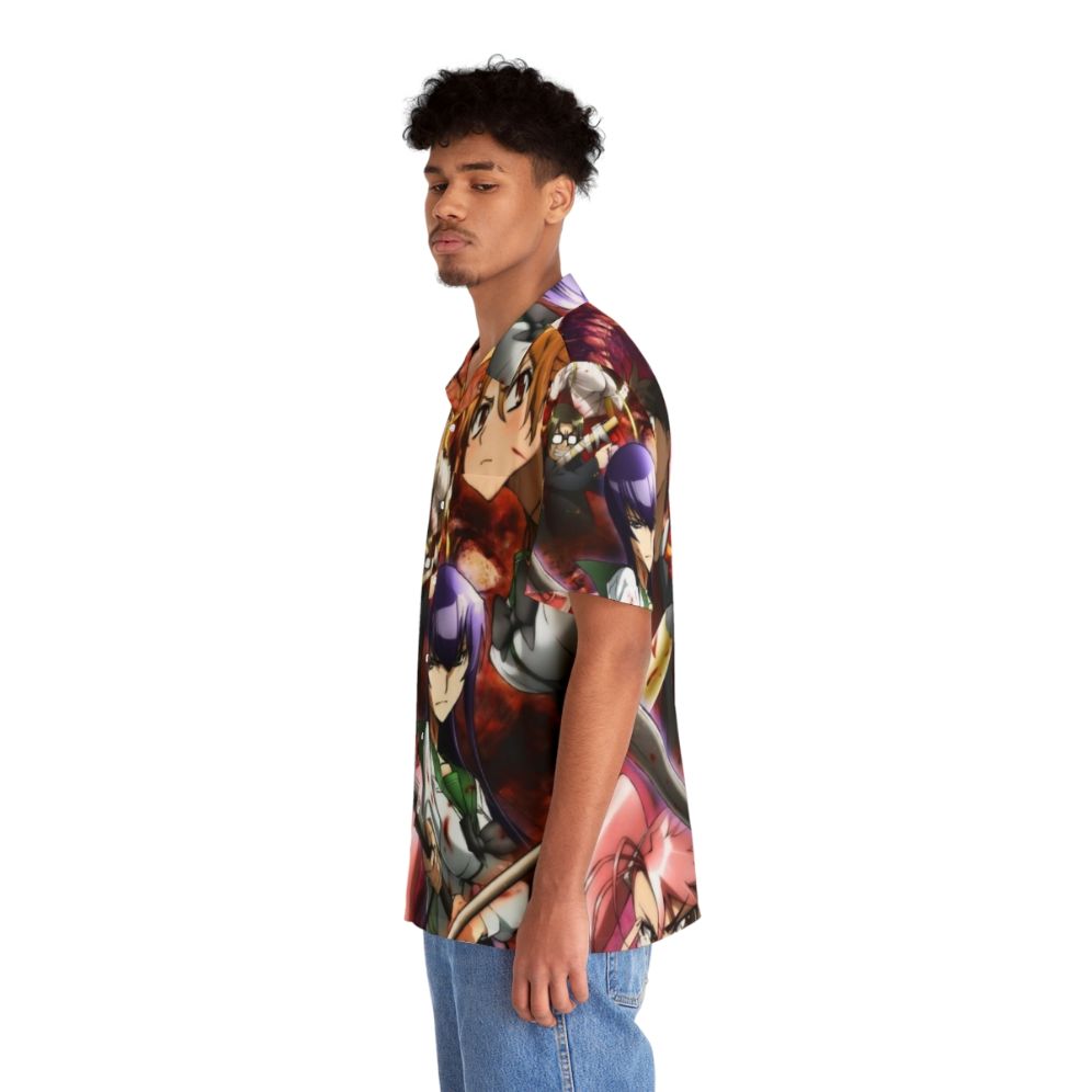 High School Of The Dead Anime Hawaiian Shirt - People Left