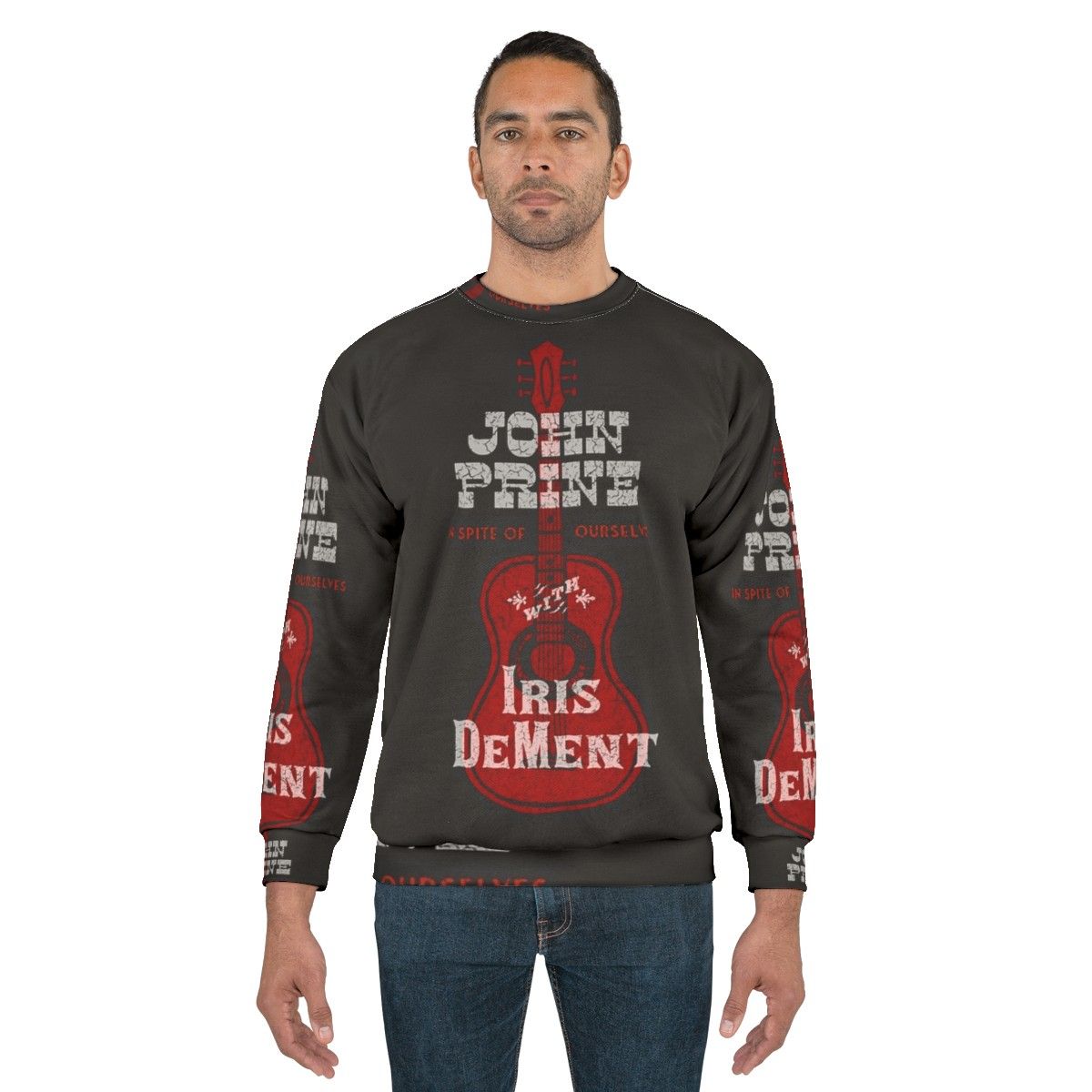 John Prine and Iris Dement "In Spite of Ourselves" Sweatshirt - men