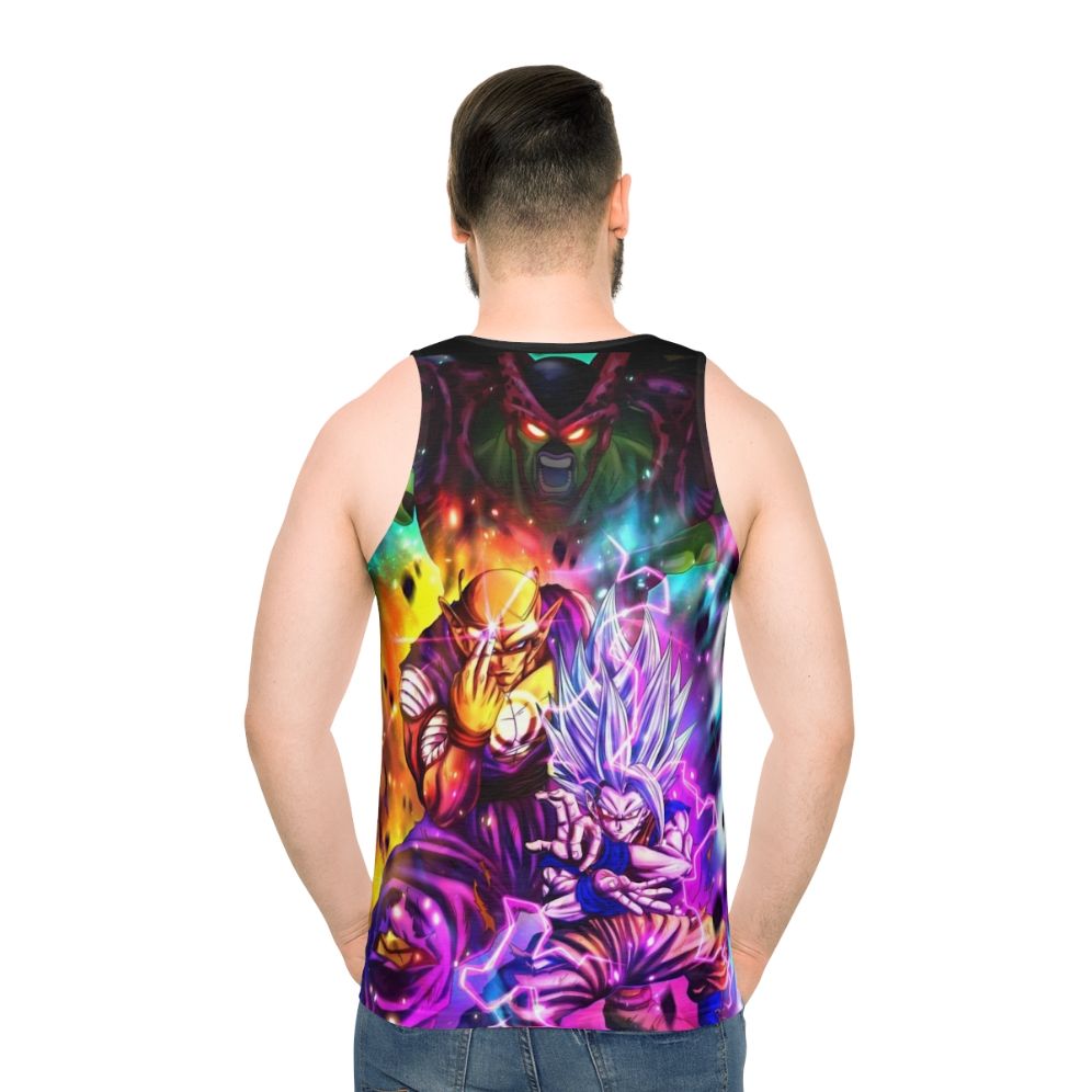 Dragon Ball Z Gohan Beast Orange Piccolo Cell Max Unisex Tank Top - men back