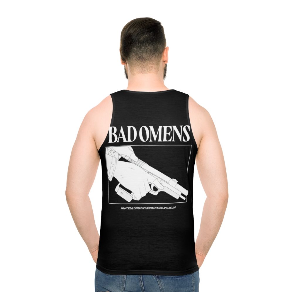 Castlevania inspired active unisex tank top - men back