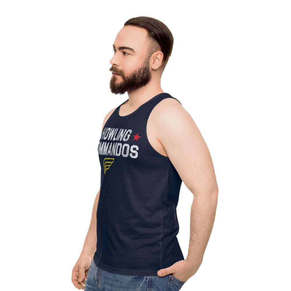 Howling Commandos Marvel Comics Unisex Tank Top - men side