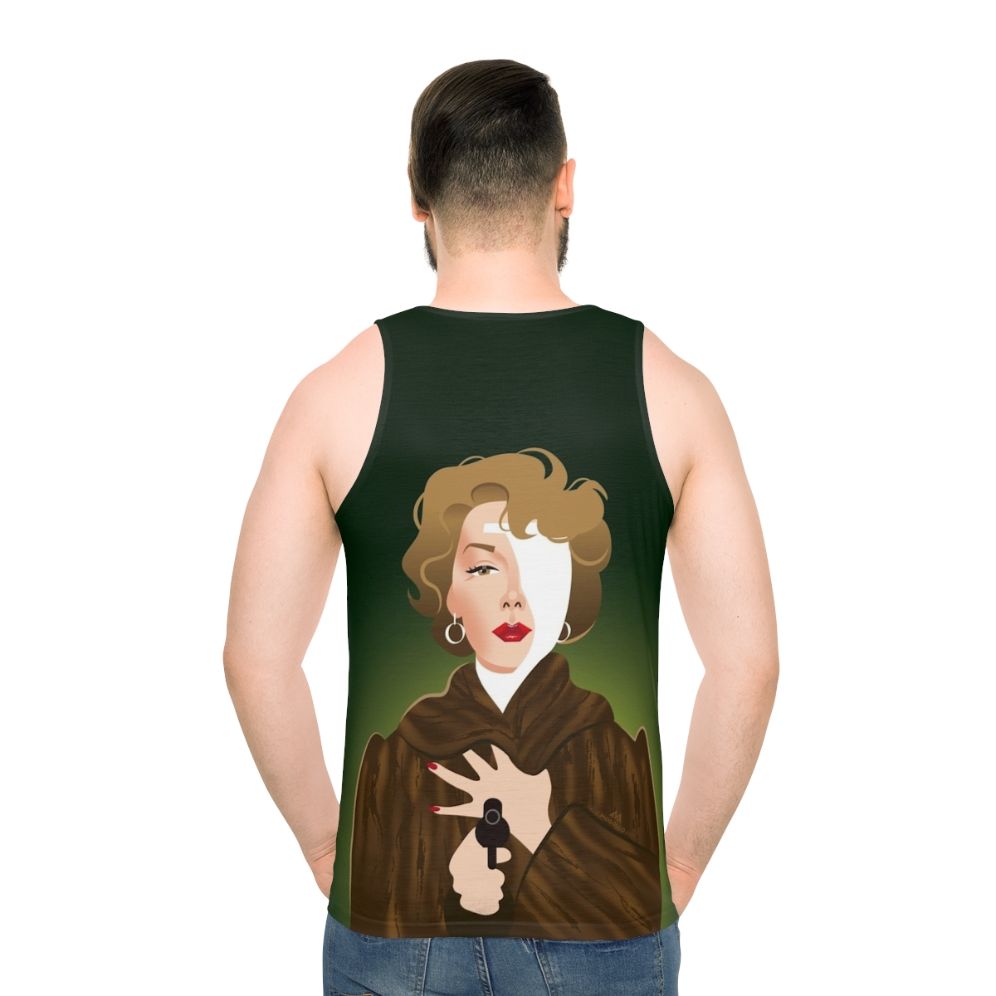 Debby Unisex Tank Top - men back