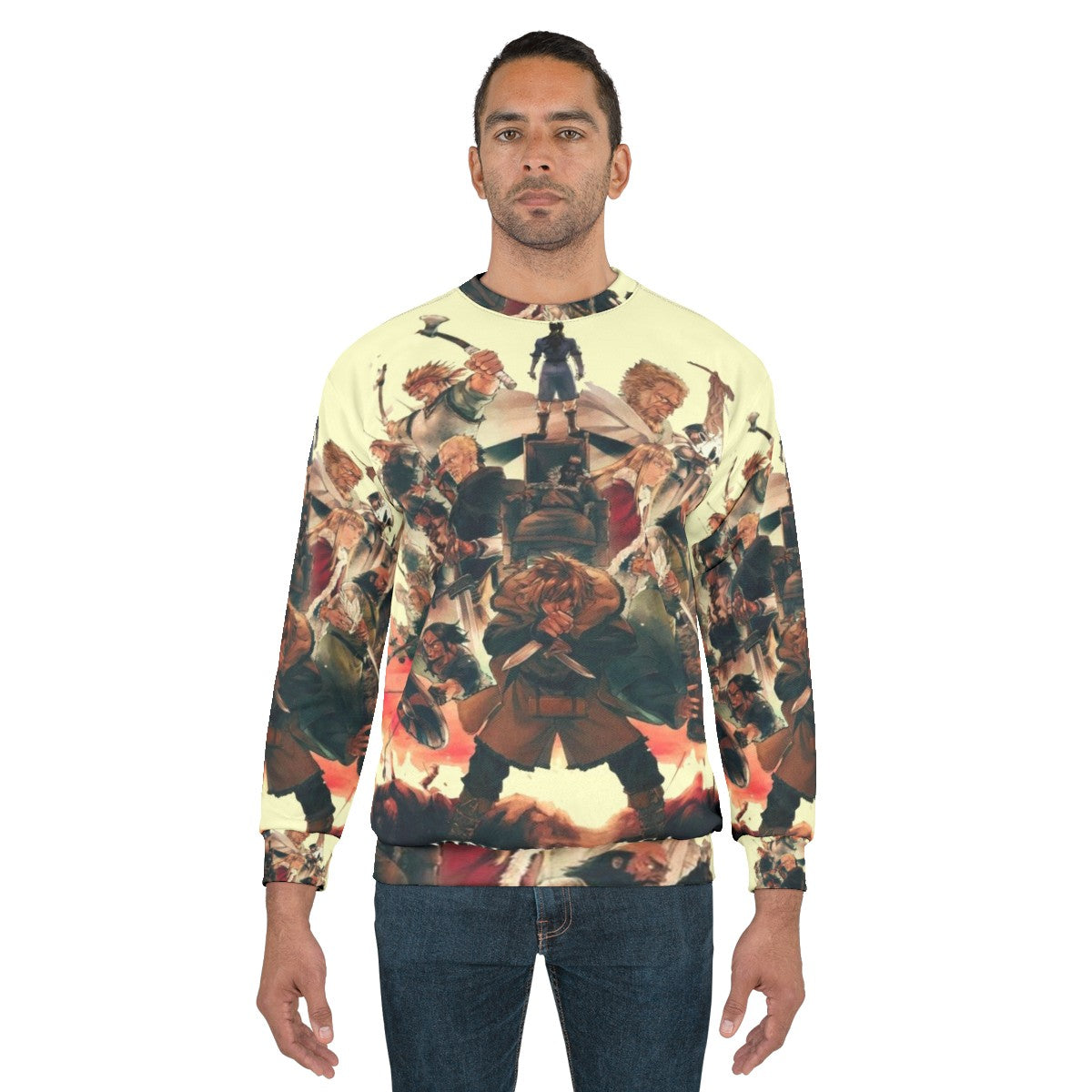 Vinland Saga Viking Anime Sweatshirt - men