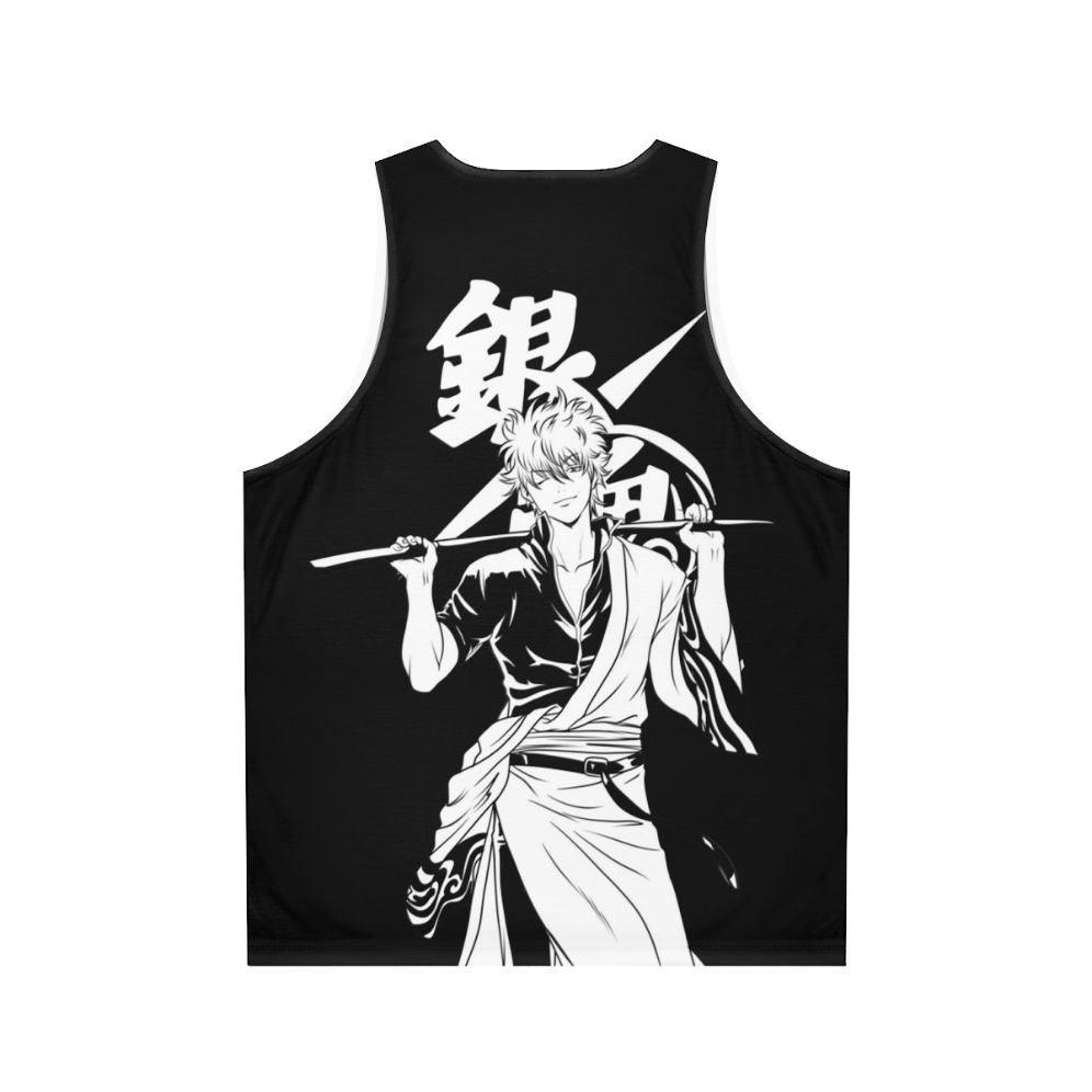 Gintoki Unisex Anime Tank Top - Back