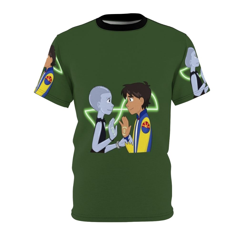 Infinity Train inspired t-shirt featuring cartoon network characters