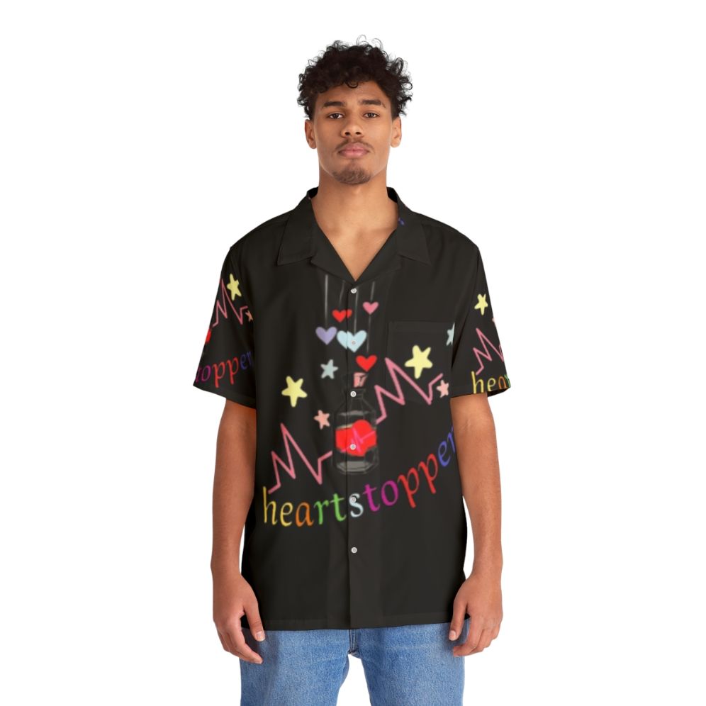 Heartstopper Valentines Day Hawaiian Shirt - People Front