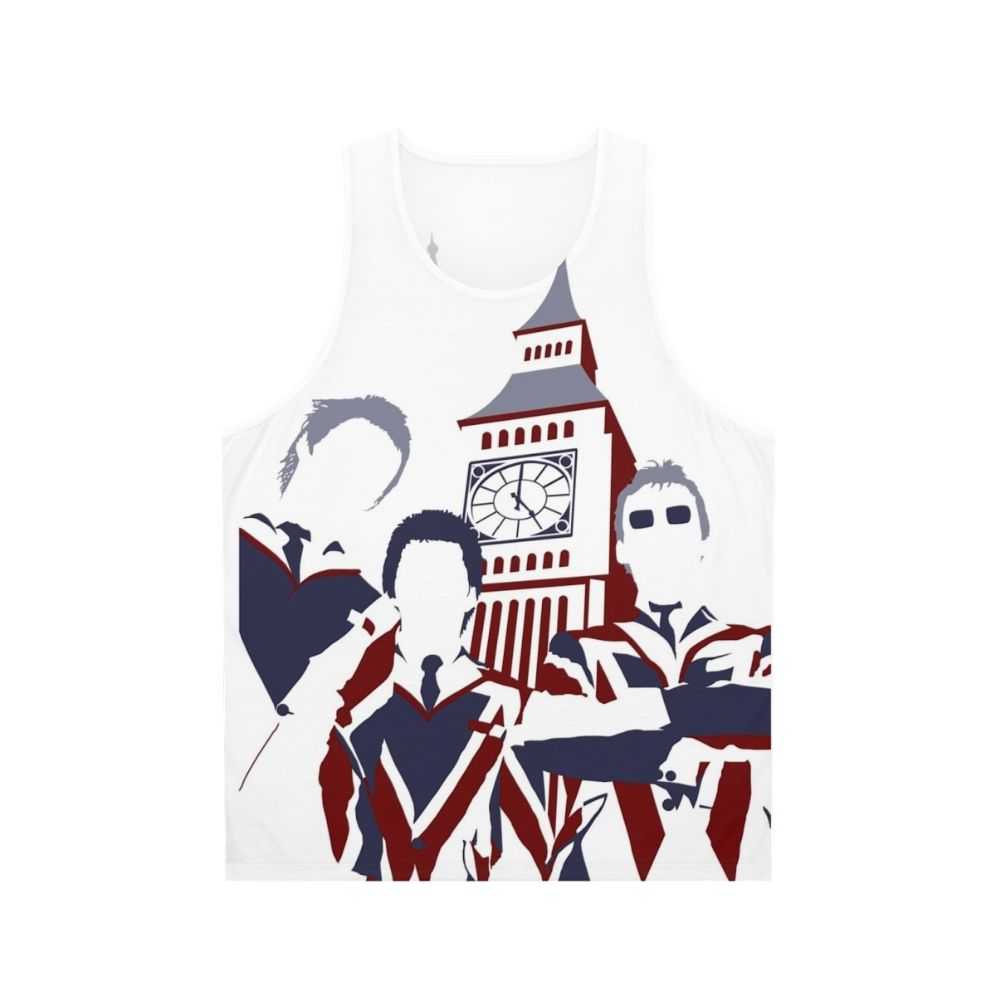 Vintage Mod Pop Art Unisex Tank Top