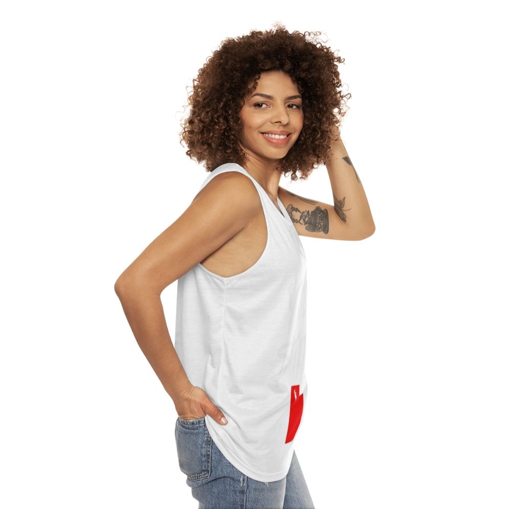 Unisex Utah state pride tank top - women side