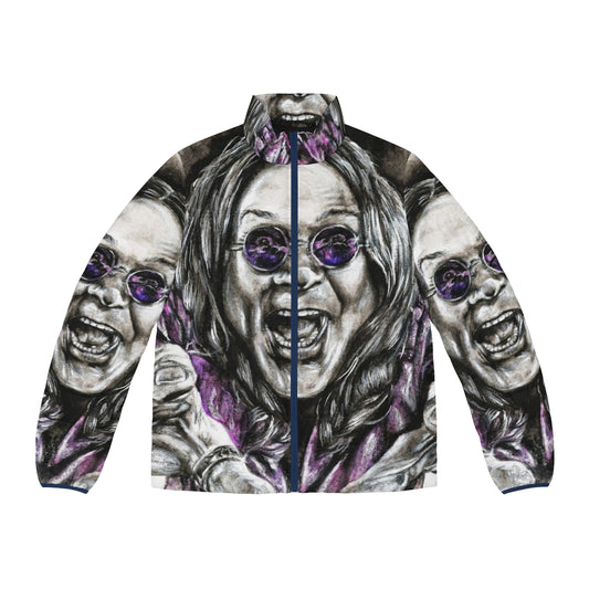 Paranoid Puffer Jacket featuring Ozzy and Children of the Grave imagery