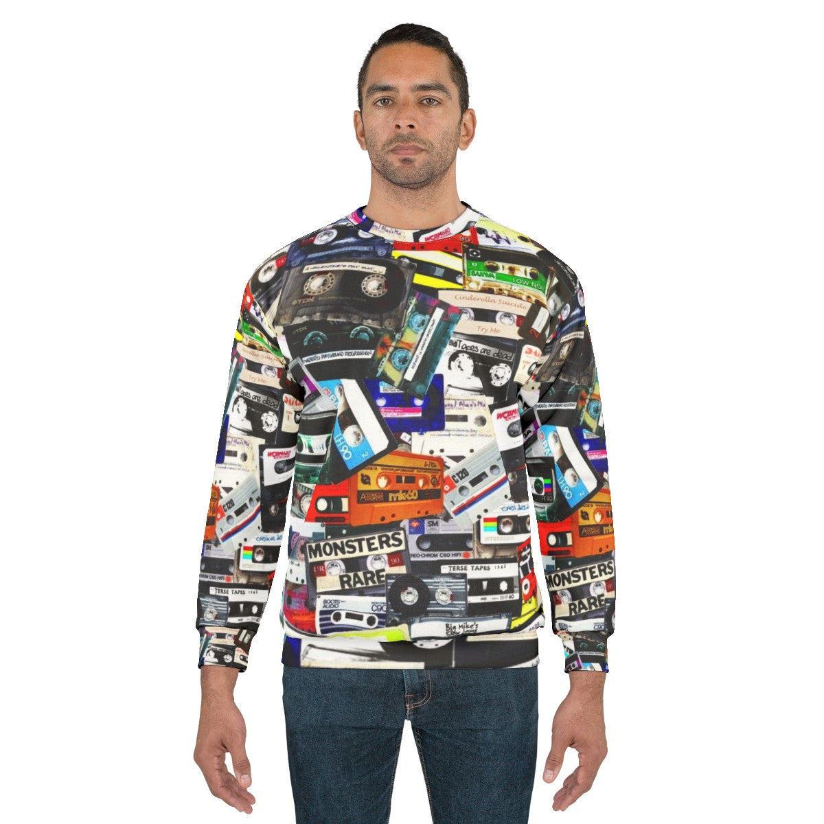 Vintage Cassette Tape Sweatshirt - men