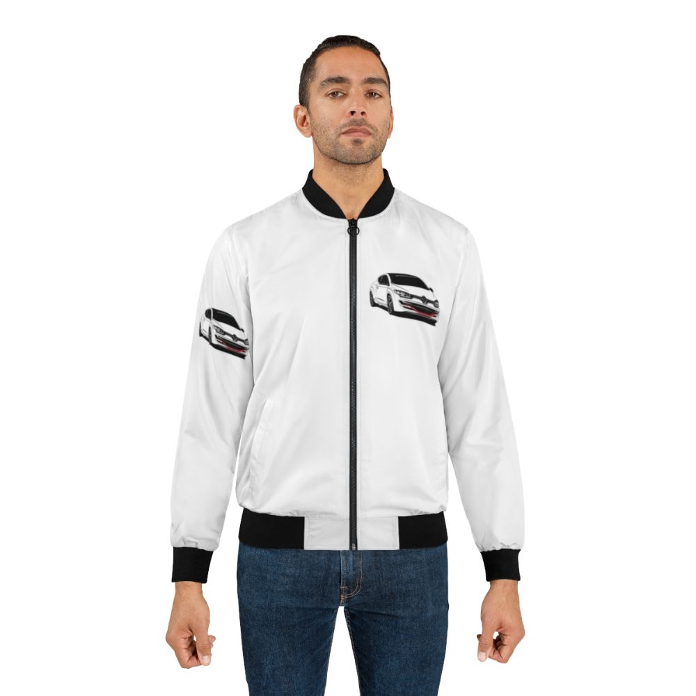 Megane 3 RS Bomber Jacket with Automotive-Inspired Design - Lifestyle