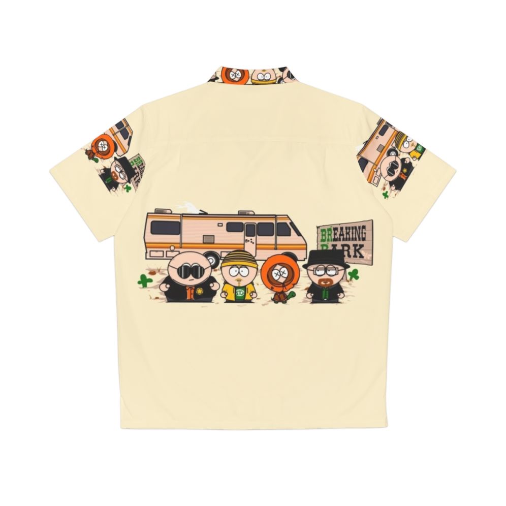 Breaking Park Hawaii Shirt - Funny South Park and Breaking Bad Mashup - Back