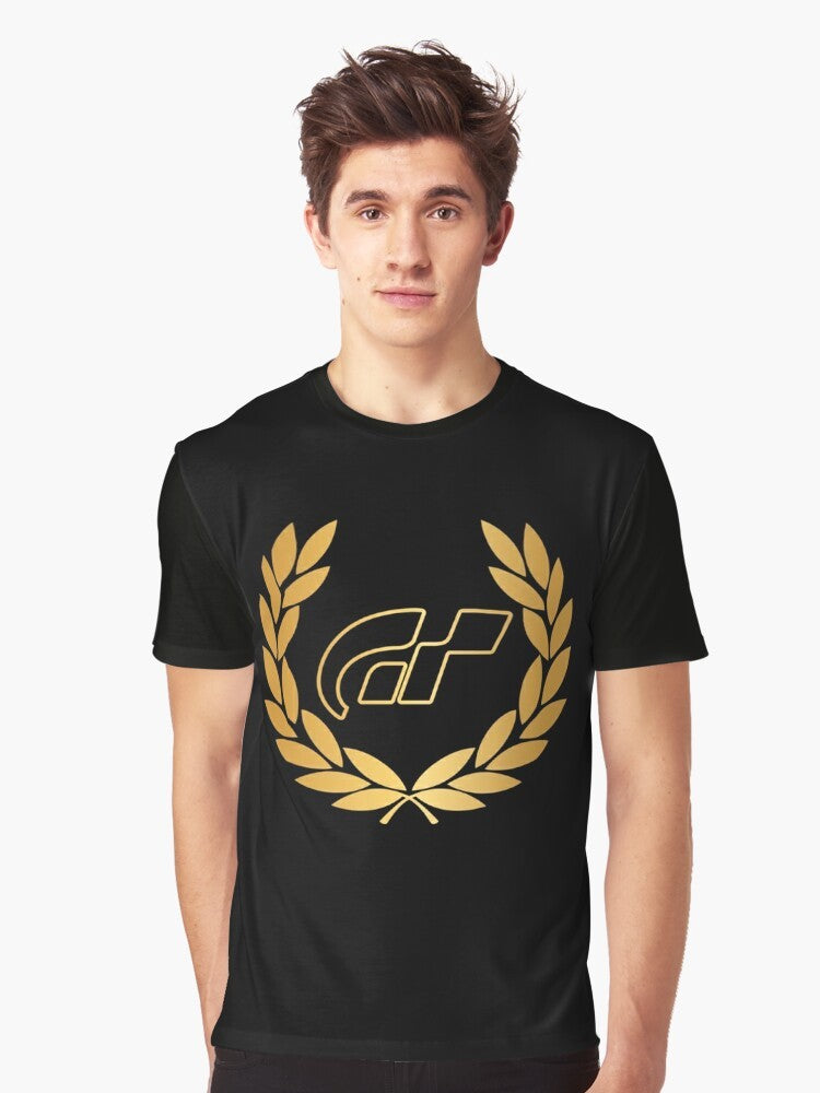 Gran Turismo 7 Graphic T-Shirt featuring the iconic logo and branding of the popular racing video game - Men