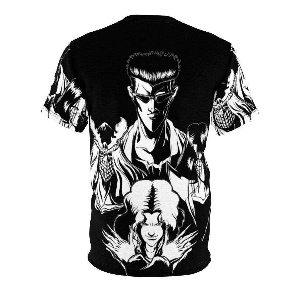 Anime inspired Yu Yu Hakusho graphic t-shirt featuring the Toguro brothers and other characters. - Back