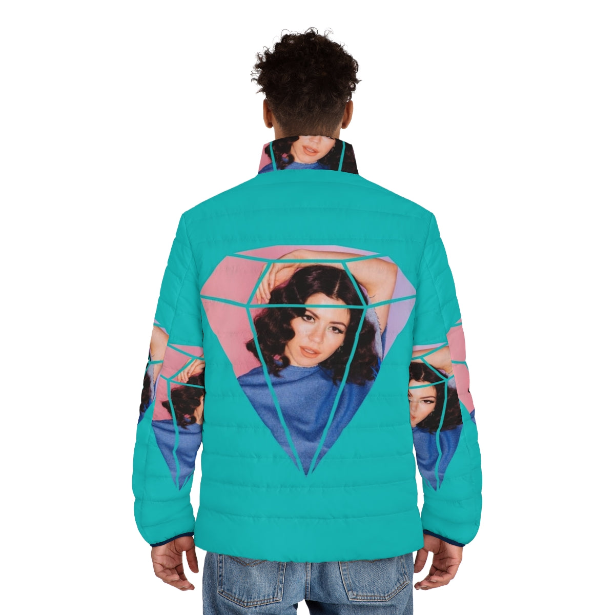 Marina And The Diamonds Froot Pop Star Puffer Jacket - men back