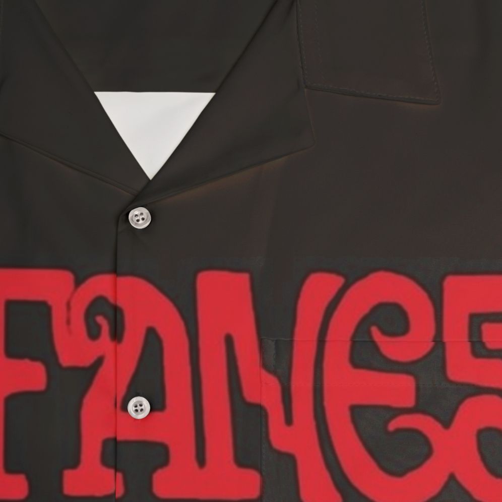 Caifanes music band logo Hawaiian shirt - Detail