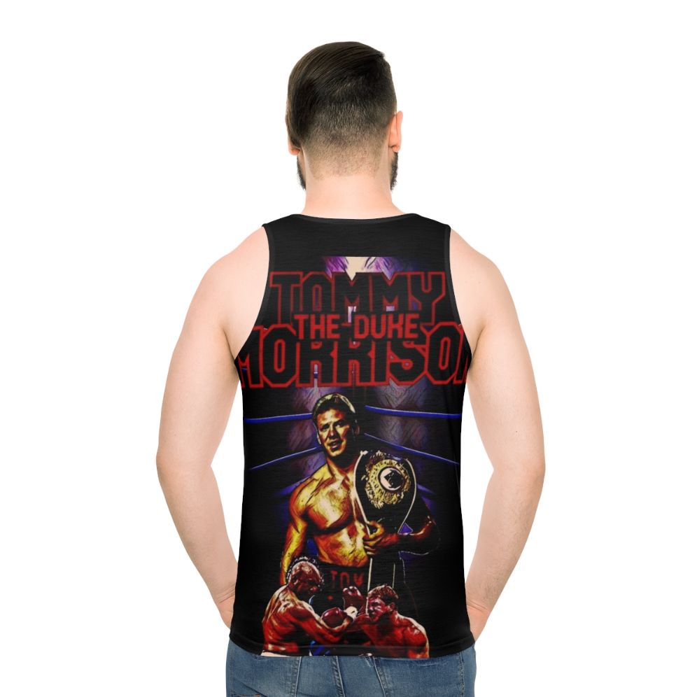 Tommy Morrison Heavyweight Champion Unisex Tank Top - men back