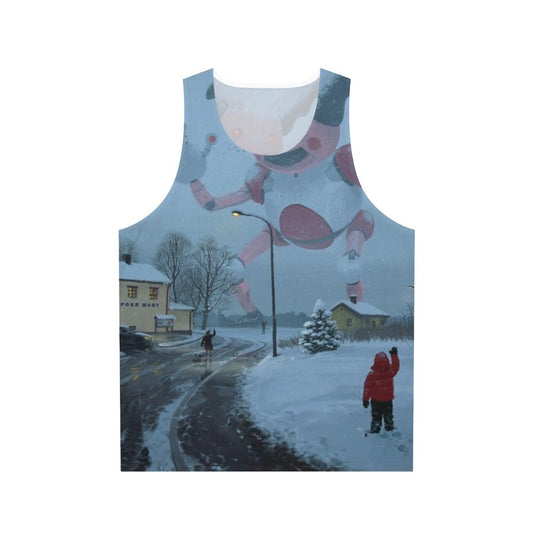 Mecha Mr Mime Unisex Science Fiction Fantasy Tank Top