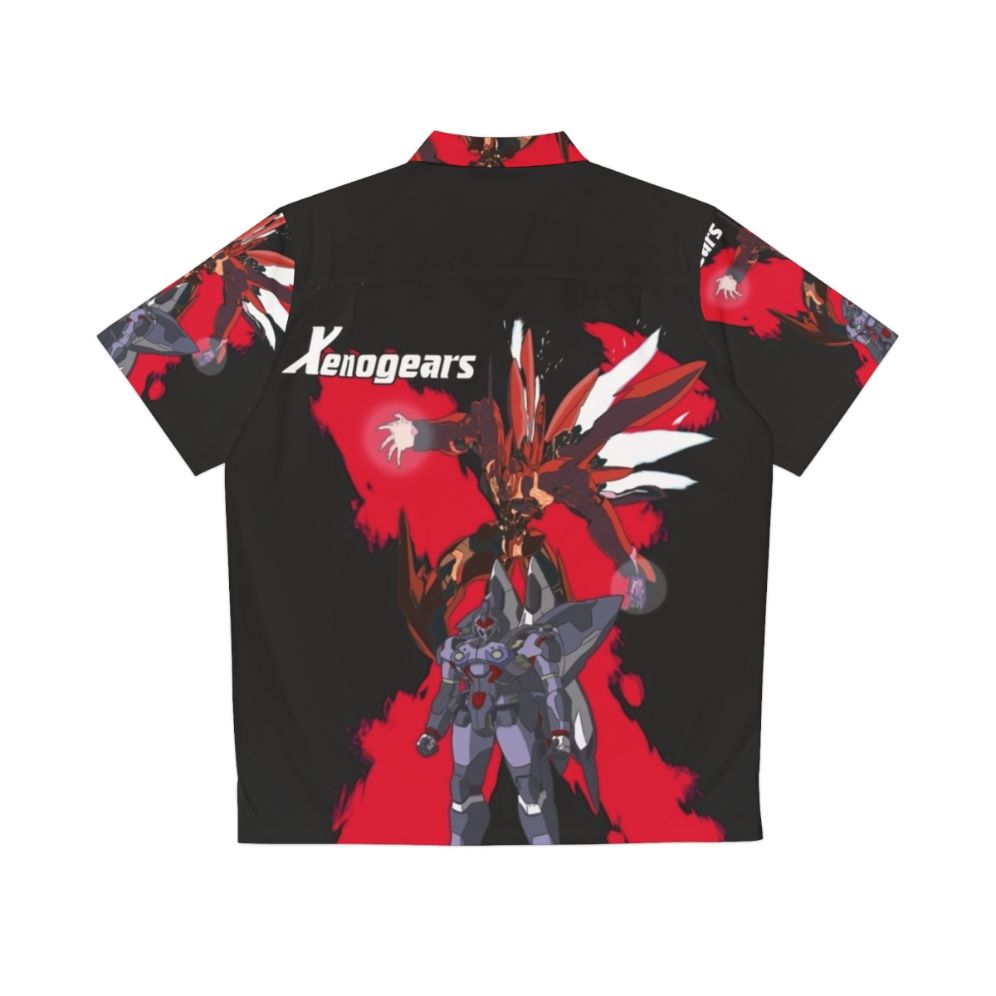 Weltall Slayer Of God Hawaiian Shirt for Xenogears Fans - Back