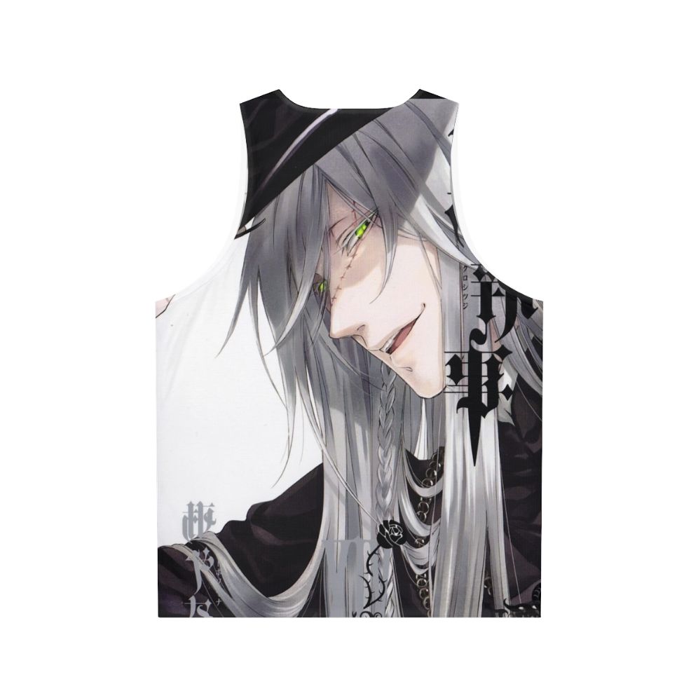 Undertaker Black Butler Unisex Anime Graphic Tank Top - Back