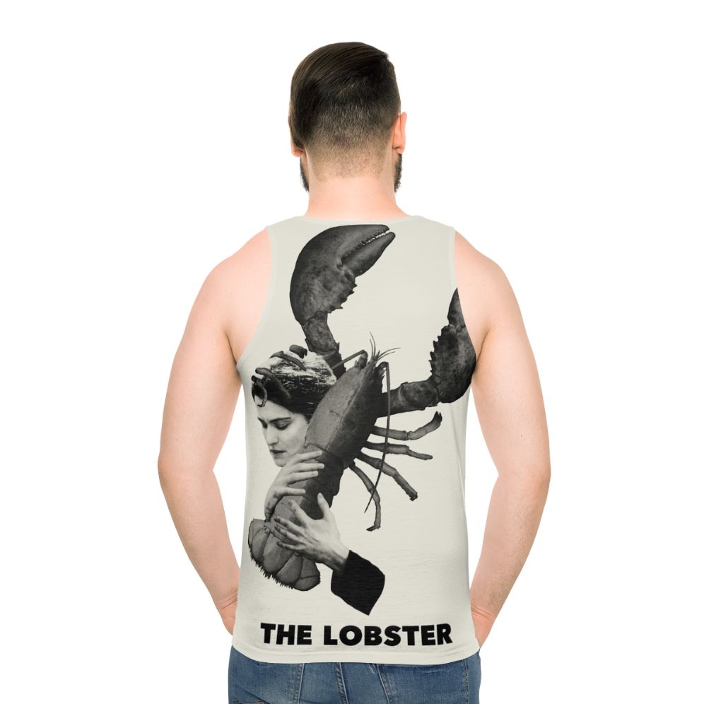 The Lobster Unisex Tank Top - men back