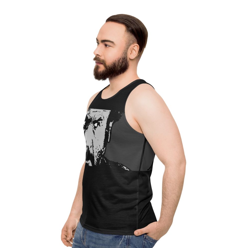 Tuco Unisex Tank Top featuring Clint Eastwood's iconic character from Sergio Leone's Spaghetti Western films - men side