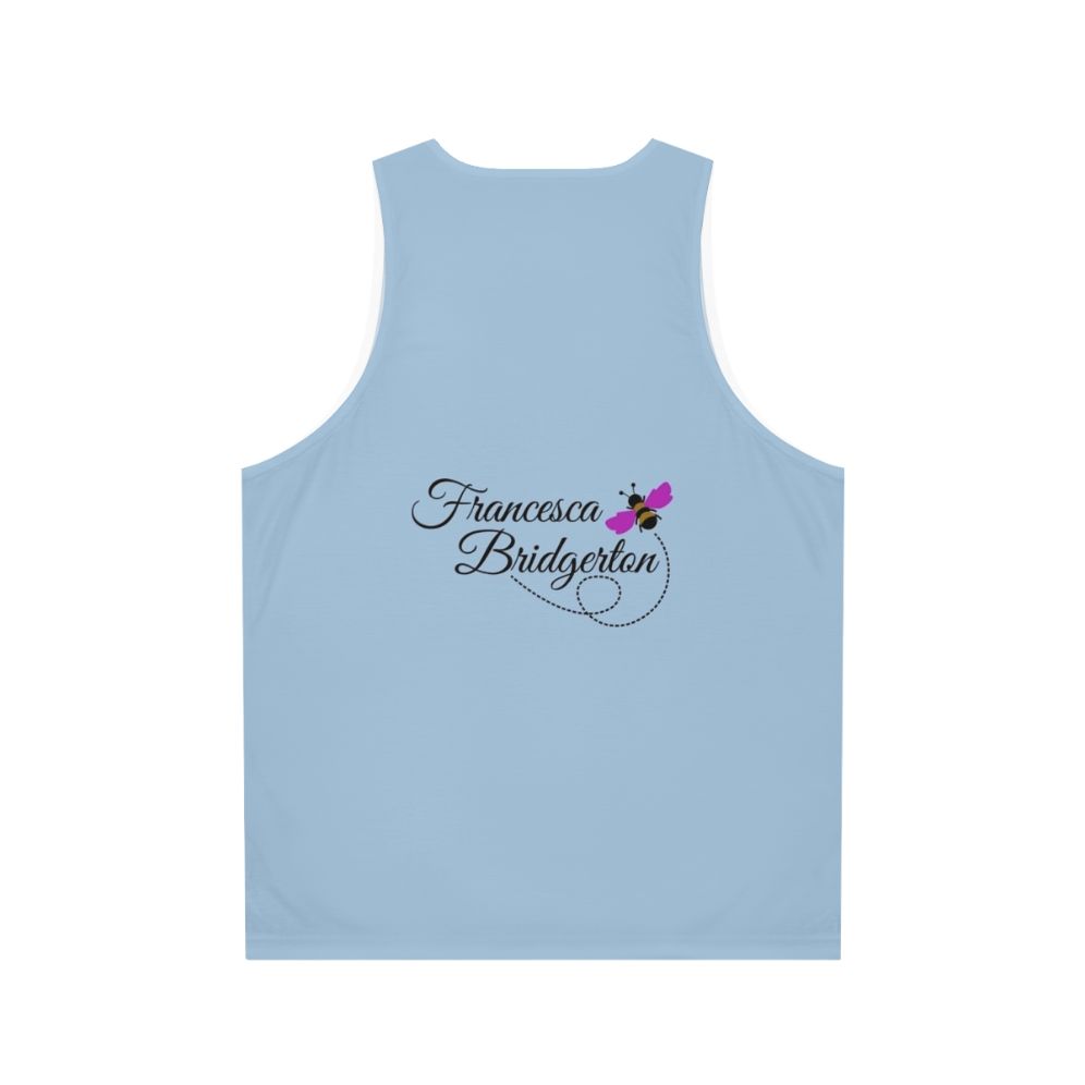 Francesca Bridgerton Unisex Tank Top - Back