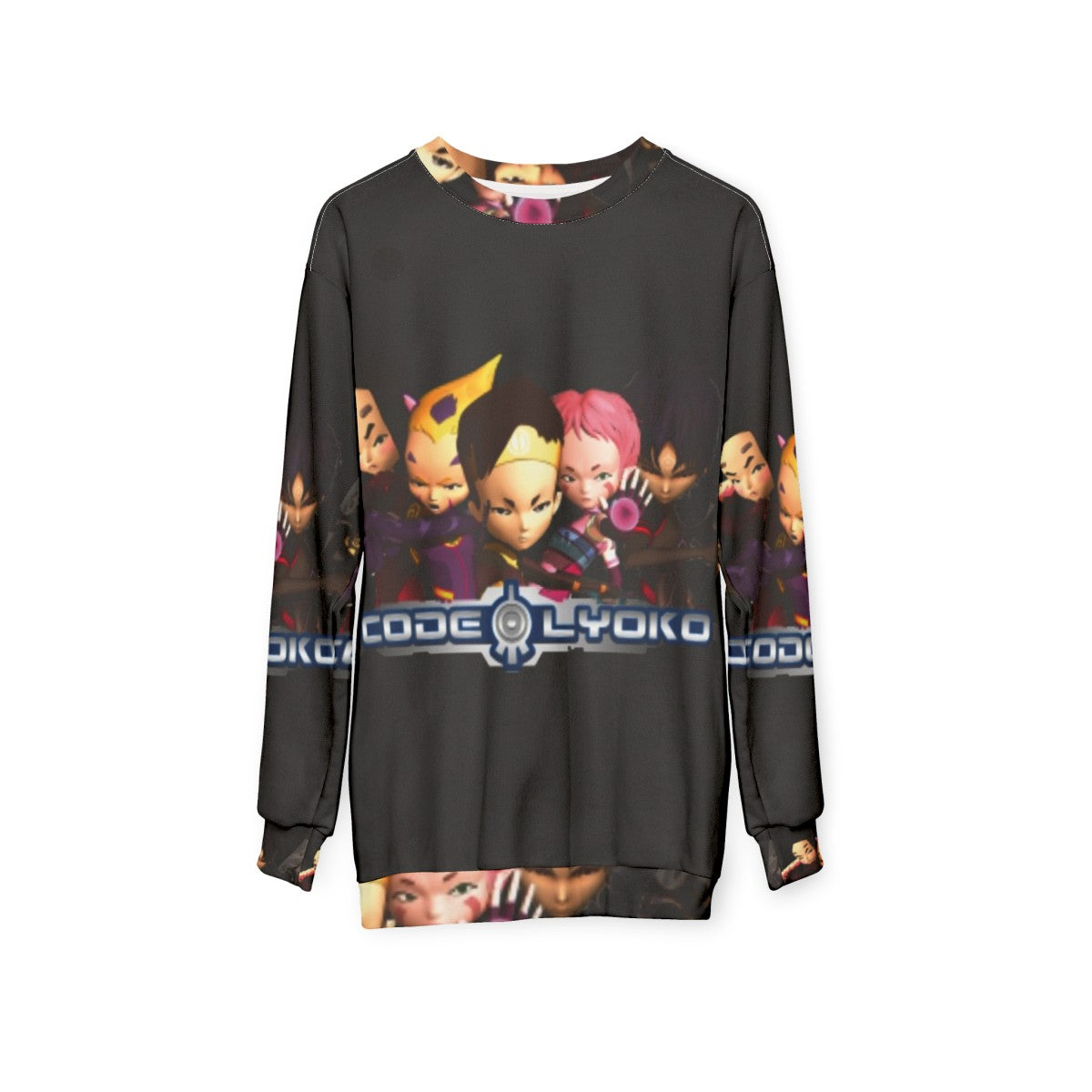 Code Lyoko Cartoon Network Sweatshirt - hanging