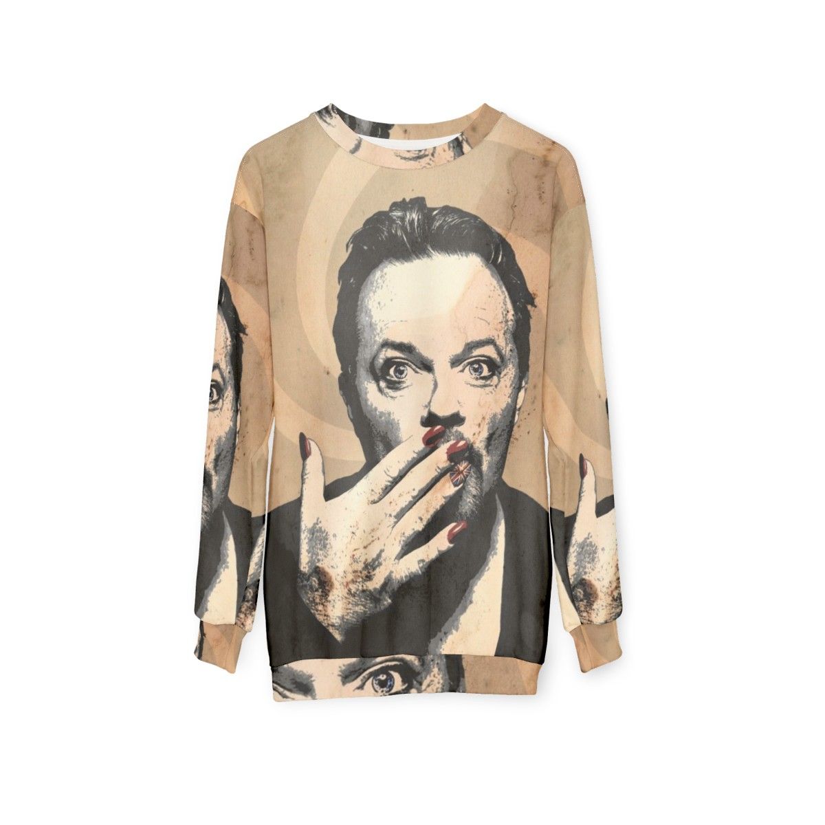 Eddie Izzard Vintage Sweatshirt for Comedy Fans - hanging