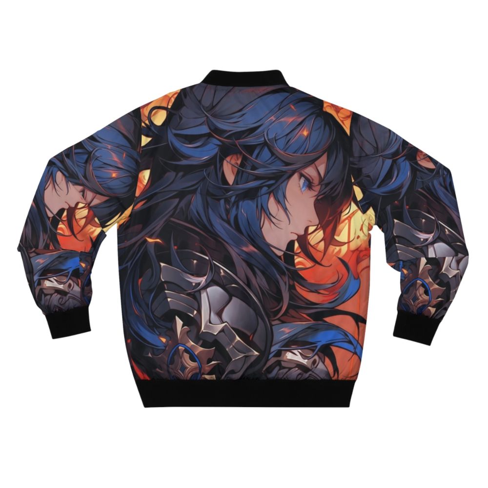 Alear Cyberpunk Bomber Jacket with Anime-Inspired Design - Back