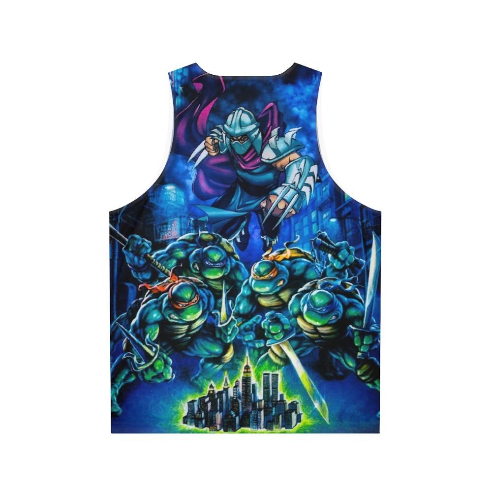 Retro Teenage Mutant Ninja Turtles Hyper Stone Unisex Tank Top - Back