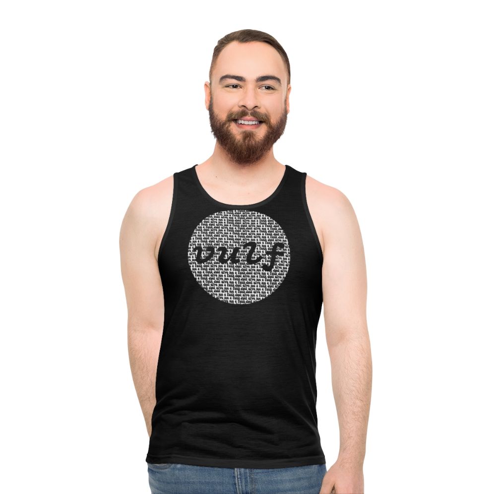 Vulfpeck Vulf Circle Unisex Music Tank Top - men