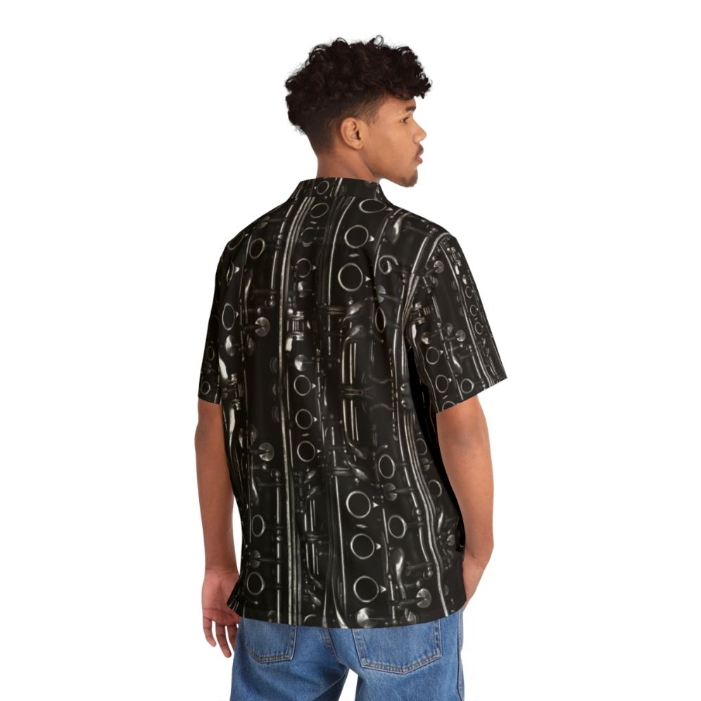 Clarinets All Over Print Hawaiian Shirt - People Back