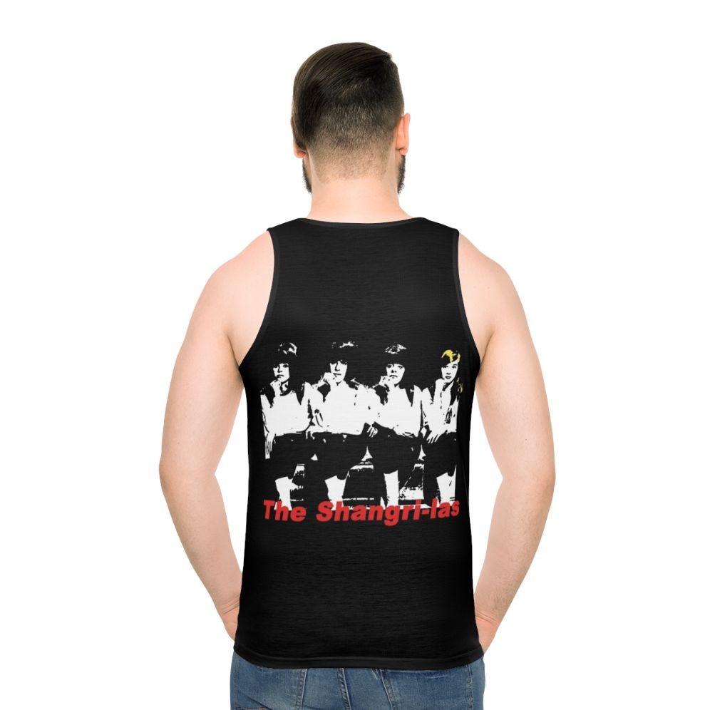 Unisex 'The Shangri-Las' Vintage Music Inspired Tank Top - men back