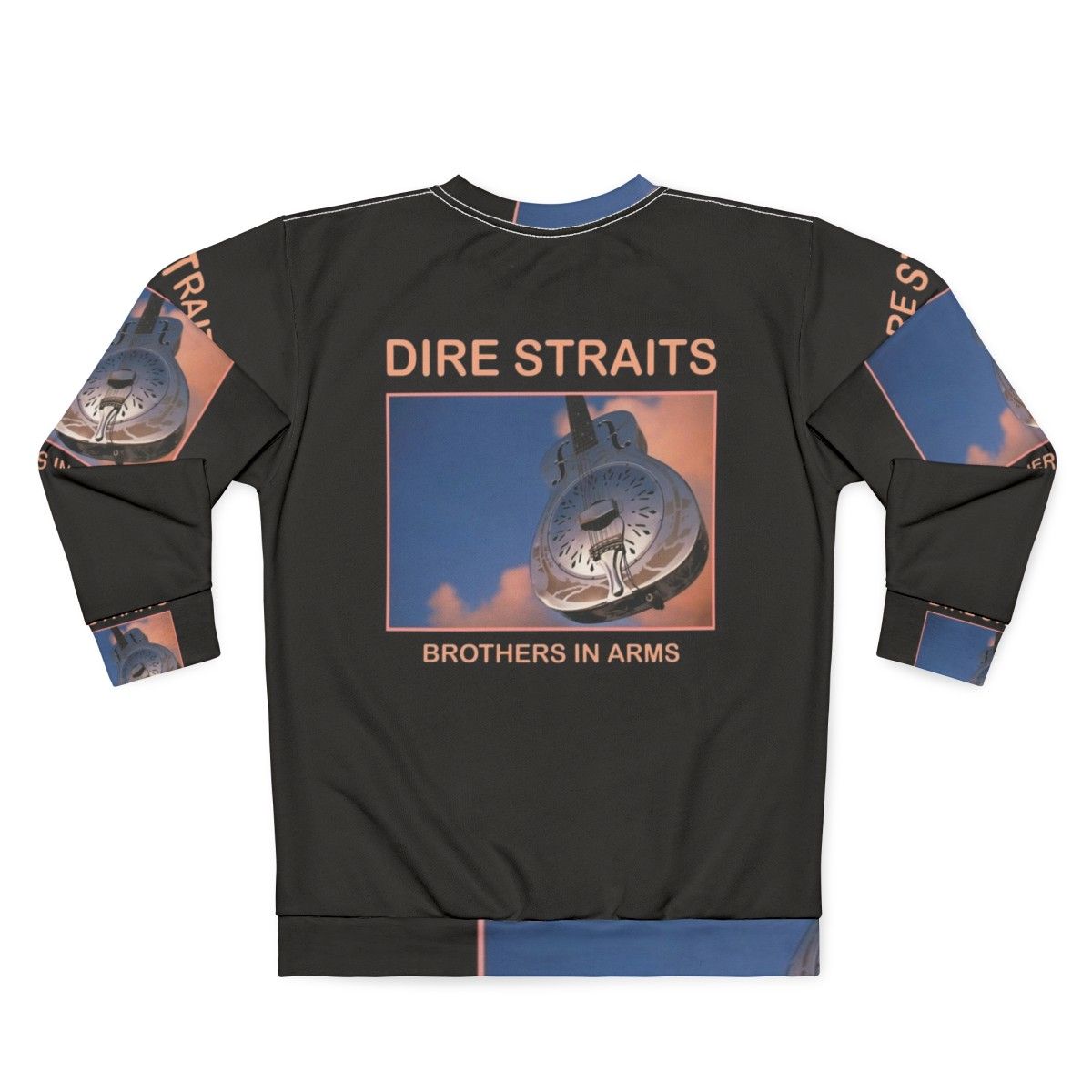 Dire Straits Sweatshirt - Vintage Graphic Design - Back