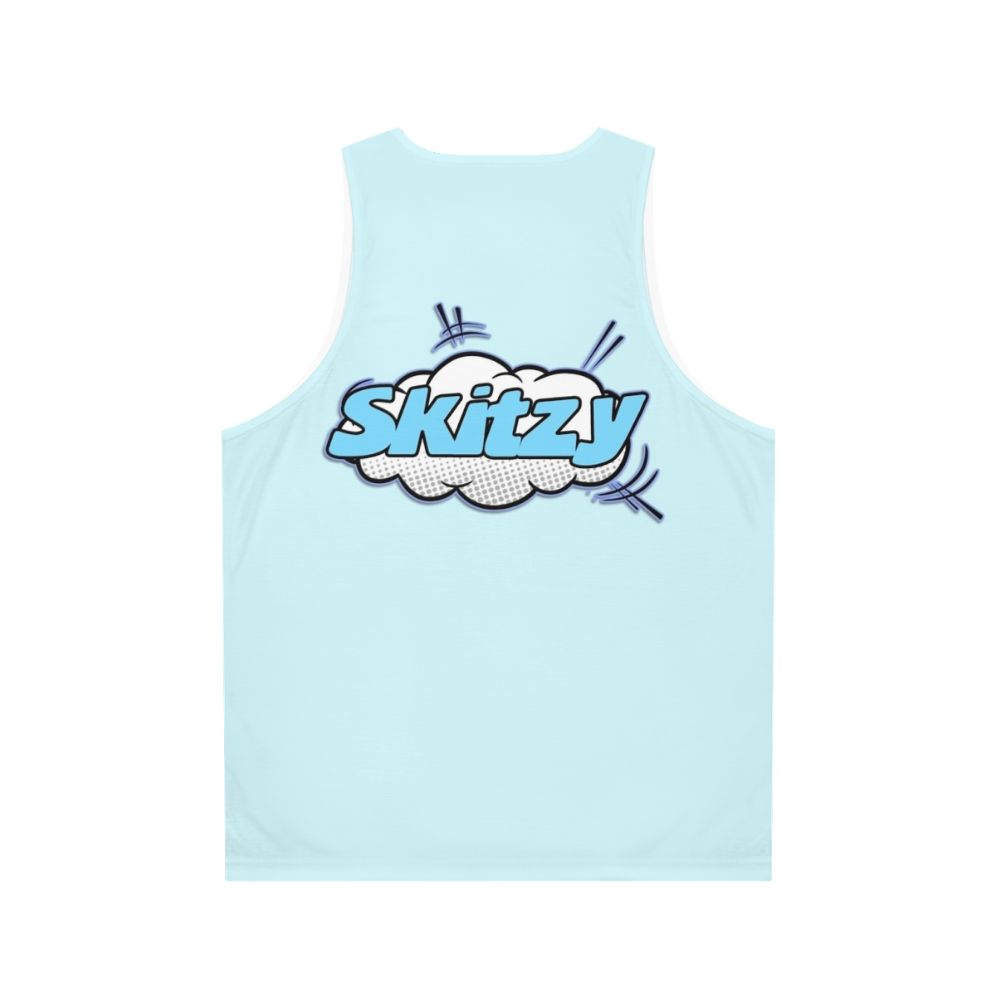 Unisex 'Skitzy' YouTube Merch Tank Top - Back