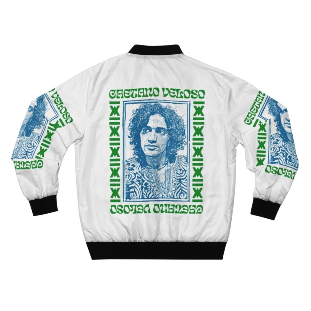 Caetano Veloso inspired vintage bomber jacket - Back