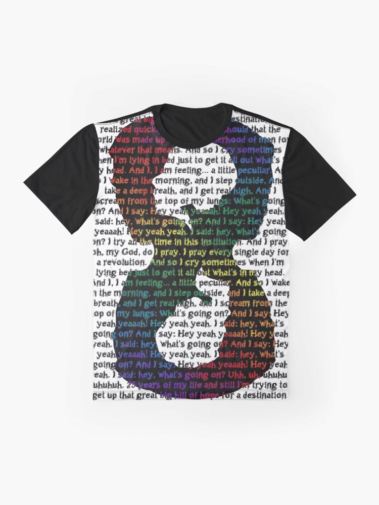 Sense8 "What's Up (II)" Graphic T-Shirt featuring the main characters from the Netflix sci-fi series - Flat lay